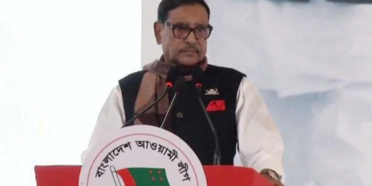 খালেদা জিয়ার শারীরিক অবস্থা নিয়ে বিএনপি জনগণকে উসকানি দিচ্ছে: ওবায়দুল কাদের 1 খালেদা জিয়ার শারীরিক অবস্থা নিয়ে বিএনপি জনগণকে উসকানি দিচ্ছে: ওবায়দুল কাদের