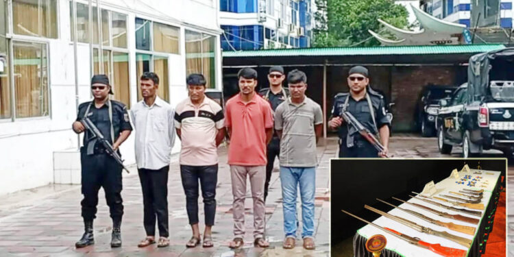 চকরিয়ায় ১০ টি বন্দুক ও ৫২ রাউন্ড গুলিসহ ডাকাত দলের বাহিনী প্রধান বেলালসহ গ্রেপ্তার -৪ 1 চকরিয়ায় ১০ টি বন্দুক ও ৫২ রাউন্ড গুলিসহ ডাকাত দলের বাহিনী প্রধান বেলালসহ গ্রেপ্তার -৪