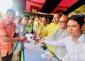 বঙ্গবন্ধু গোল্ডকাপ ফুটবল টুর্নামেন্টে চকরিয়া পৌরসভা ফুটবল একাদশ চ্যাম্পিয়ন