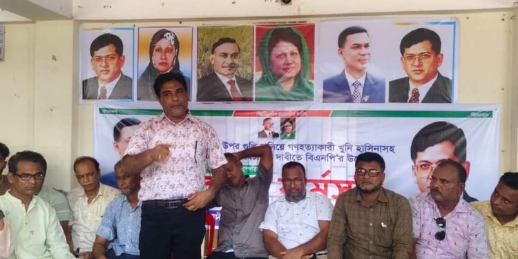 পেকুয়ায় বিএনপির অবস্থান কর্মসূচি পালিত 1 পেকুয়ায় বিএনপির অবস্থান কর্মসূচি পালিত