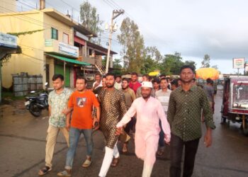 পেকুয়ায় গণঅধিকার পরিষদের আনন্দ মিছিল