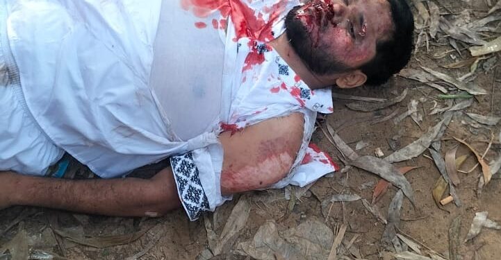 হারবাং-এ বাসের ধাক্কায় মোটর সাইকেল আরোহী নিহত
