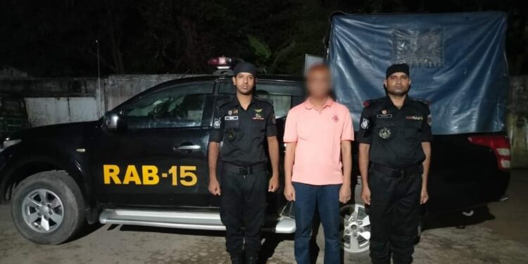 টৈটং ইউপি’র সাবেক চেয়ারম্যান জাহেদ গ্রেফতার